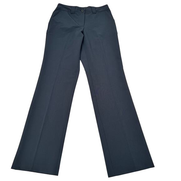 Worthington Womens High-Rise Modern Petrol Blue Trouser Pants Size 2 - Picture 1 of 12